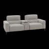 Hoeksalons|Ygo Relax-Sofa CHIOS USB Grijs B244