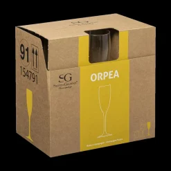 Glazen|Ygo S/6 Champagneglazen ORPEA 16cl