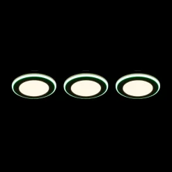 Spots|Ygo S/3 Inbouwspot ARGUS Wit/Zwart