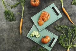 Keukenaccessoires|Kookaccessoires|Ygo S/2 Snijplank FRESSO RH Pastelgroen