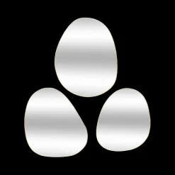 Spiegels|Spiegels|Ygo S/3 Spiegel LARIOZA Organ. Met. Goud