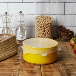 Bewaaraccessoires|Ygo S/3 Vershouddeksel Rnd Sil. Trnsp.