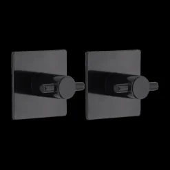 Opbergen|Ygo S/2 Wandhaak CARRIA Vk. Zwart