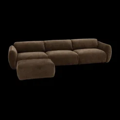 Hoeksalons|Ygo Salon MARCELLO Bruin B311