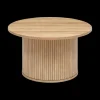 Salontafels & Bijzettafels|Ygo Salontafel Ø70 COLVAS Hout Naturel