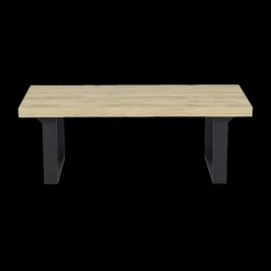 Salontafels & Bijzettafels|Ygo Salontafel ABBEY 130x68 U-Poot