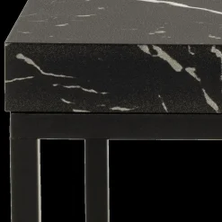 Salontafels & Bijzettafels|Ygo Salontafel AGNES Marquina Marmerlook Zwart