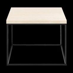 Salontafels & Bijzettafels|Ygo Salontafel AGNES Travertijnlook 60x45