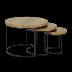 Salontafels & Bijzettafels|Ygo Salontafel 3-delig STEVIE Mango