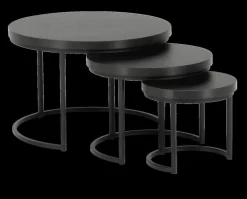 Salontafels & Bijzettafels|Ygo Salontafel 3-delig STEVIE Old piano