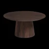 Salontafels & Bijzettafels|Ygo Salontafel DOMINGO Mango Donkerbruin Ø80
