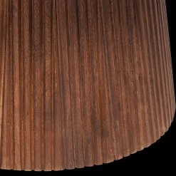 Salontafels & Bijzettafels|Ygo Salontafel DOMINGO Mango Lichtbruin Ø80