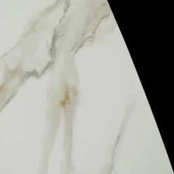 Salontafels & Bijzettafels|Ygo Salontafel DOMINIK 130x46 Keramiek Wit/Cognac