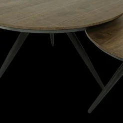 Salontafels & Bijzettafels|Ygo Salontafel EDISON 2Del. Ø75 - Ø55