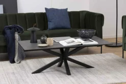 Salontafels & Bijzettafels|Ygo Salontafel FERRIS Glass/Keramiek Zwart