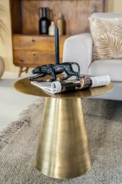 Salontafels & Bijzettafels|Ygo Salontafel GOLDEN Ø55