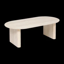 Salontafels & Bijzettafels|Ygo Salontafel LAGOON 120x60 Travertijnlook