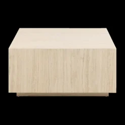 Salontafels & Bijzettafels|Ygo Salontafel LIVA Travertijnlook Vierkant 90