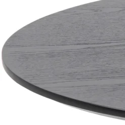 Salontafels & Bijzettafels|Ygo Salontafel LUTOR Ash Black Fineer Ø70
