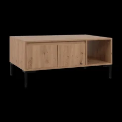 Salontafels & Bijzettafels|Ygo Salontafel MARE Artisan eik/zwart