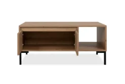 Salontafels & Bijzettafels|Ygo Salontafel MARE Artisan eik/zwart