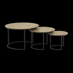 Salontafels & Bijzettafels|Ygo Salontafel MAXTON 3Del. Mango