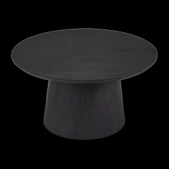 Salontafels & Bijzettafels|Ygo Salontafel NATHAN Ø80 Decor Donkerbruin