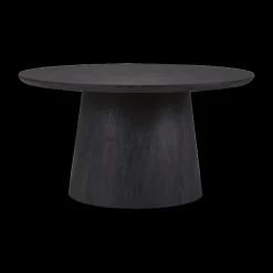 Salontafels & Bijzettafels|Ygo Salontafel NATHAN Ø80 Decor Donkerbruin