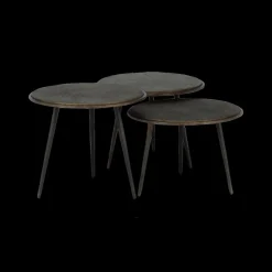 Salontafels & Bijzettafels|Ygo Salontafel NAYA Metallic grijs