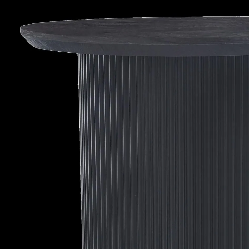 Salontafels & Bijzettafels|Ygo Salontafel PORTO Decor Donkerbruin Ø50