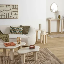 Salontafels & Bijzettafels|Ygo Salontafel S/2 ALOA Ivoor