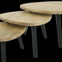 Salontafels & Bijzettafels|Ygo Salontafel S/3 AROSA Triangel Mango