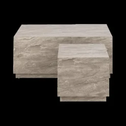 Salontafels & Bijzettafels|Ygo Salontafel S/2 LIVA Marmerlook River