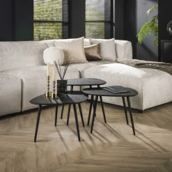 Salontafels & Bijzettafels|Ygo Salontafel set INAYA