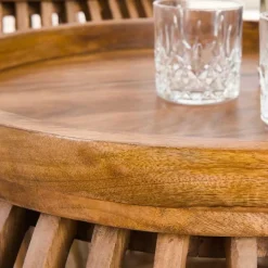 Salontafels & Bijzettafels|Ygo Salontafel Set van 2 LOUA Mango