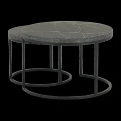 Salontafels & Bijzettafels|Ygo Salontafel Set van 2 SIGNA Marble