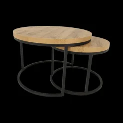 Salontafels & Bijzettafels|Ygo Salontafel Set van 2 SIGNA Tropix