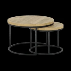 Salontafels & Bijzettafels|Ygo Salontafel Set van 2 SIGNA Tropix