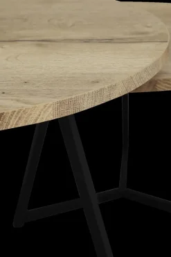 Salontafels & Bijzettafels|Ygo Salontafel Set van 2 ZYAN Natuur