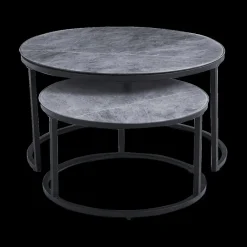 Salontafels & Bijzettafels|Ygo Salontafel set VINNIE Grijs