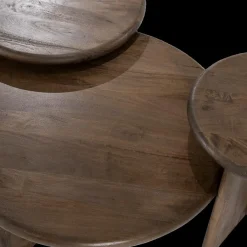 Salontafels & Bijzettafels|Ygo Salontafel SOPRANO Ø45 Mango