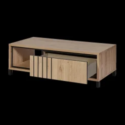 Salontafels & Bijzettafels|Ygo Salontafel TAYLOR Urban Oak 130x70