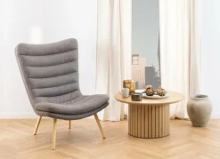 Salontafels & Bijzettafels|Ygo Salontafel TEKLA Wild oak