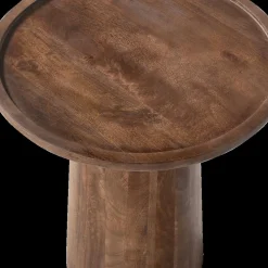 Salontafels & Bijzettafels|Ygo Salontafel TIAGO Ø45 Mango Lichtbruin