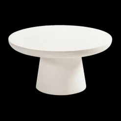 Salontafels & Bijzettafels|Ygo Salontafel ZAKYNTHOS Microcement Ø80-H41