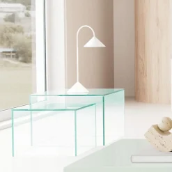 Salontafels & Bijzettafels|Ygo Salontafelset LIVA Glass Crystal Clear