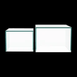 Salontafels & Bijzettafels|Ygo Salontafelset LIVA Glass Crystal Clear