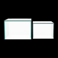 Salontafels & Bijzettafels|Ygo Salontafelset LIVA Glass Crystal Clear