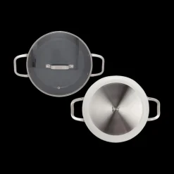 Potten & Pannen|Ygo Sauseerpan CERAPRO Ø28 M/Deksel Clay