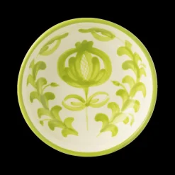 Servies|Ygo Schaal GRANZA Ker. Wit/Groen S